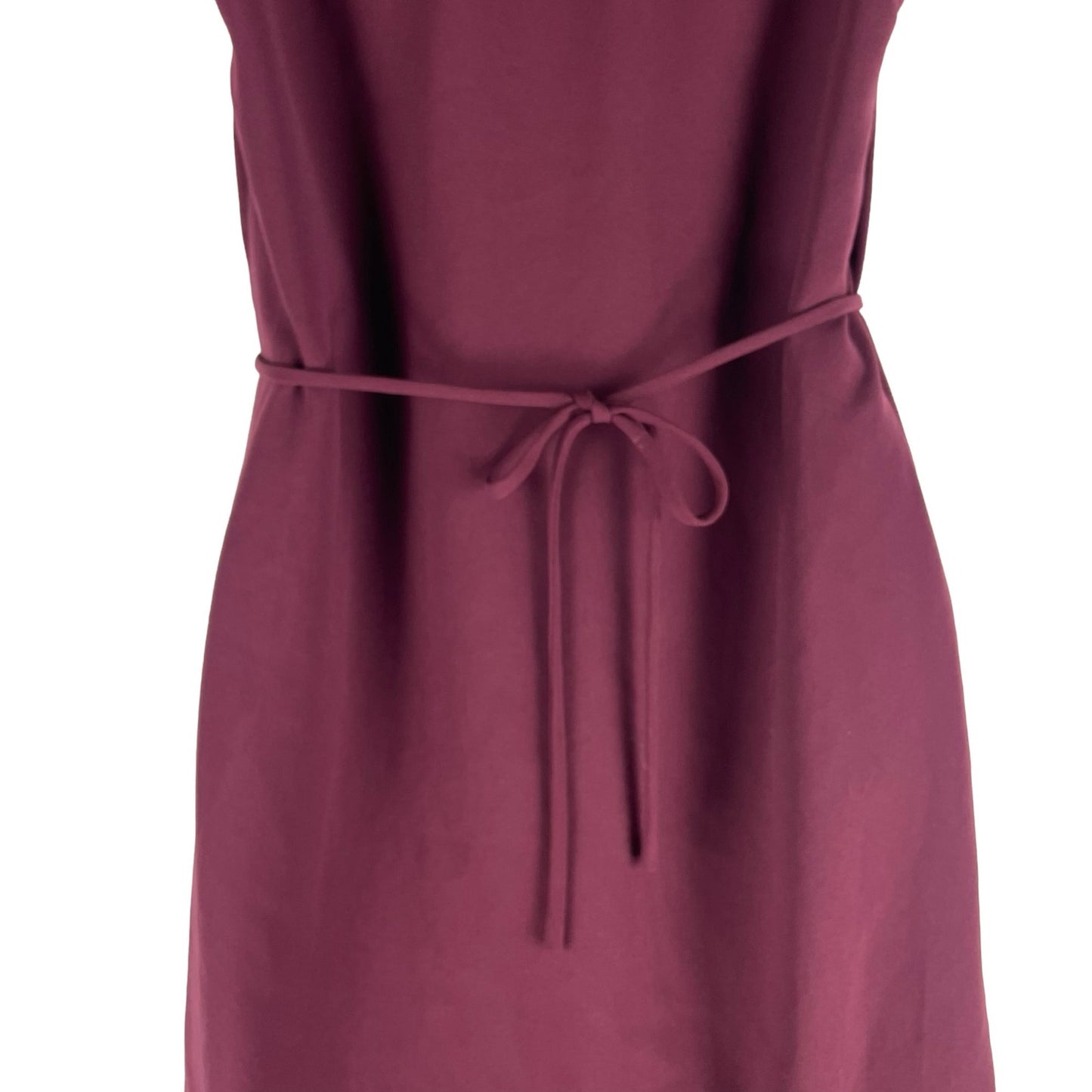 Aritzia Wilfred Sabine Sleeveless Faux Wrap Mini Dress Red Size XS