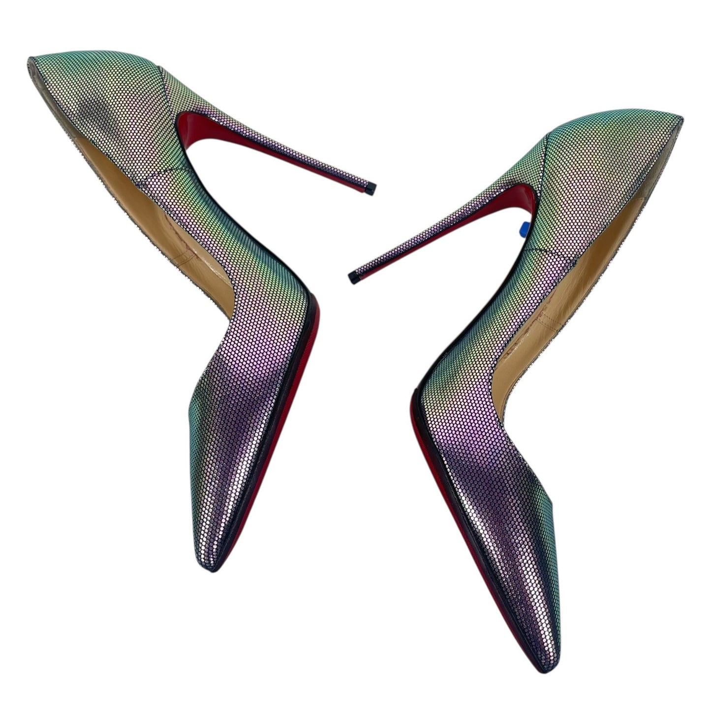 Christian Louboutin Tissu Scarabe So Kate 120 Pump Digitale Size 39