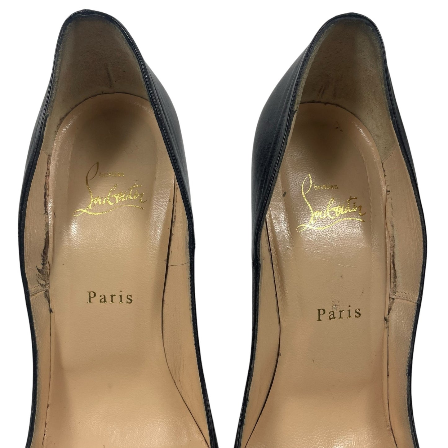 Christian Louboutin So Kate 120 Nappa Leather Pump Black Size 40
