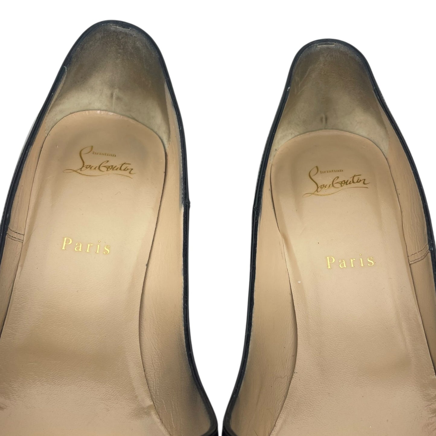 Christian Louboutin So Kate 120mm Patent Leather Pumps Black Size 41