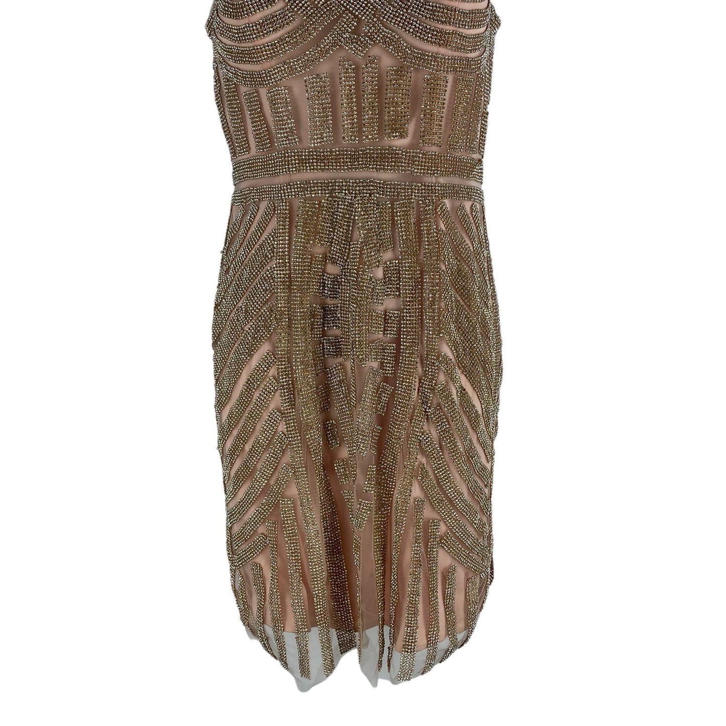 Glow Boutique Beaded Sleeveless Short Cocktail Dress Homecoming Size 8