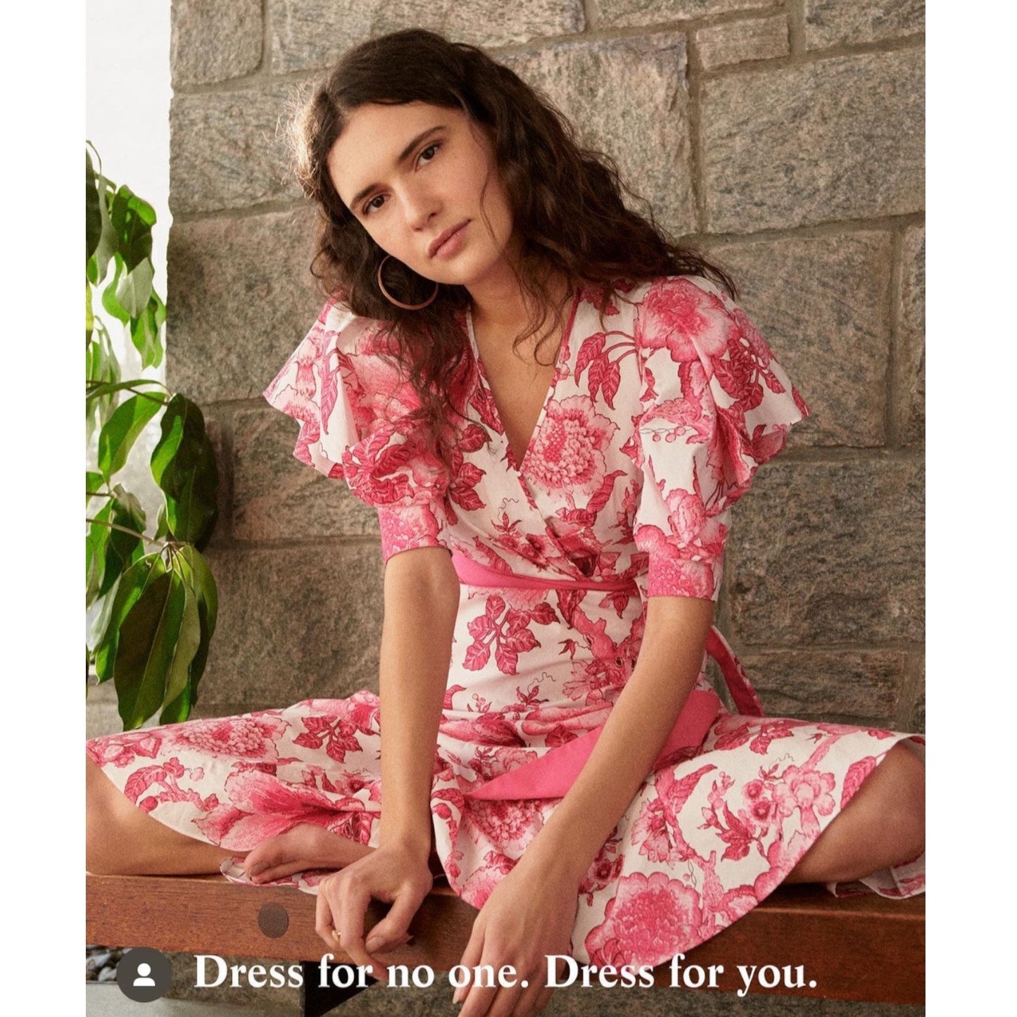 Diane von Furstenberg Annabeth Dress Willow Floral Ivory Pink DVF Size 6