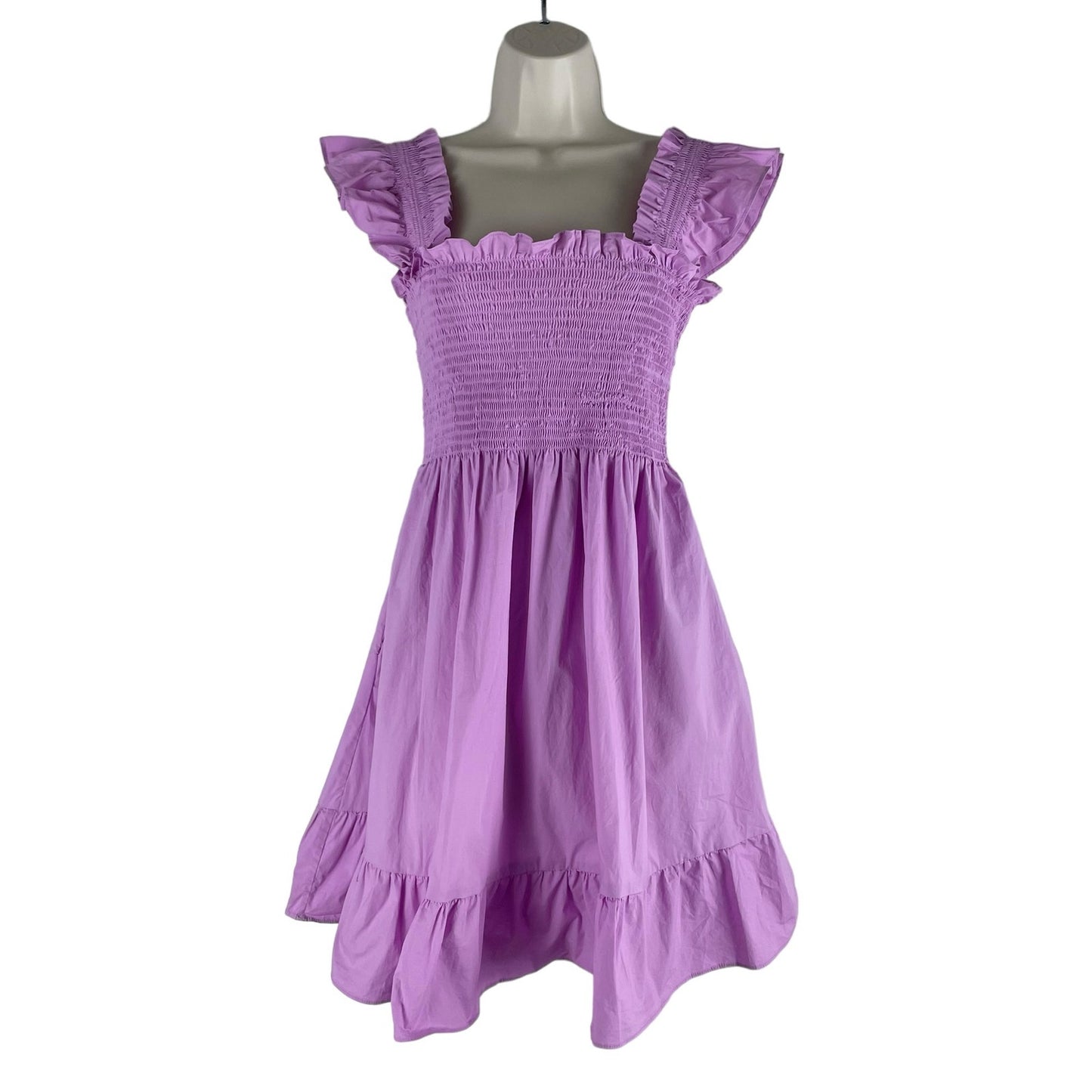 Hill House Home The Elizabeth Nap Dress Mini Dress Lilac Sky Size S
