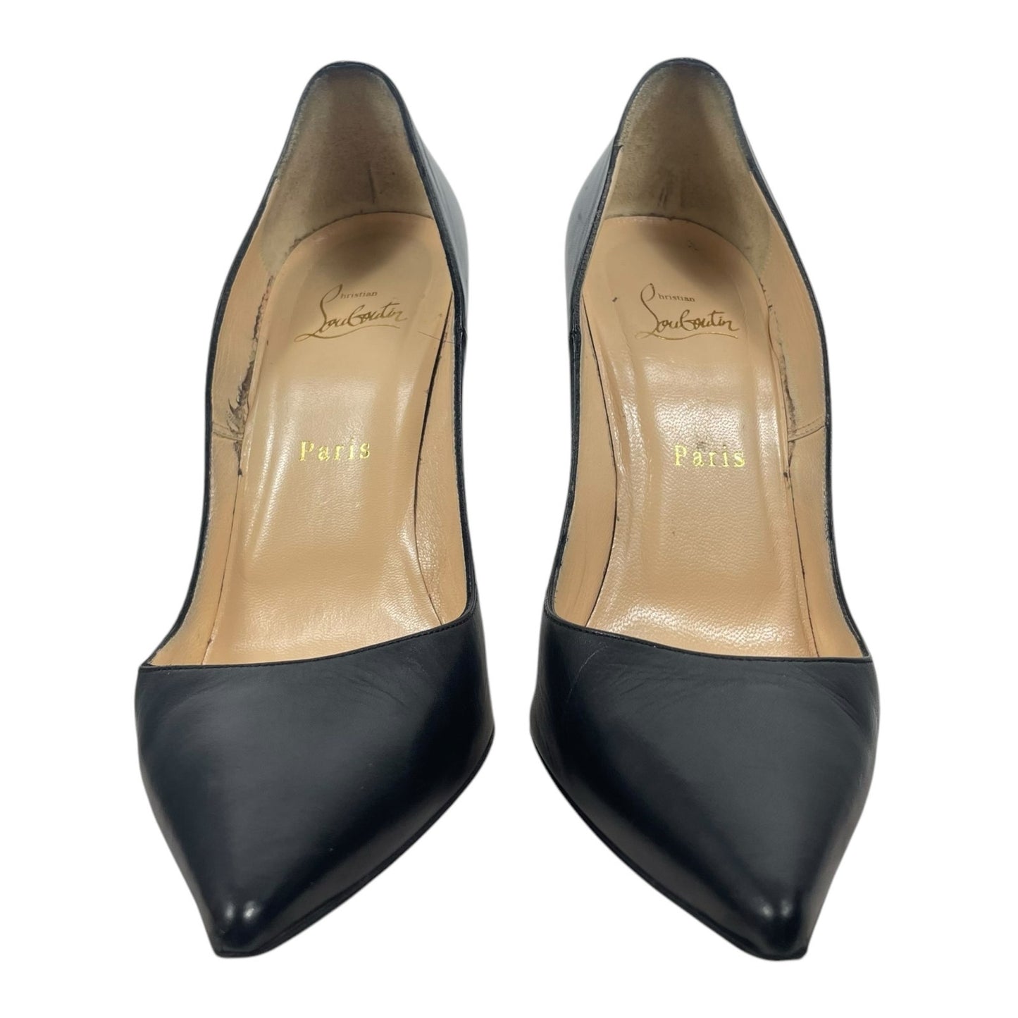 Christian Louboutin So Kate 120 Nappa Leather Pump Black Size 40