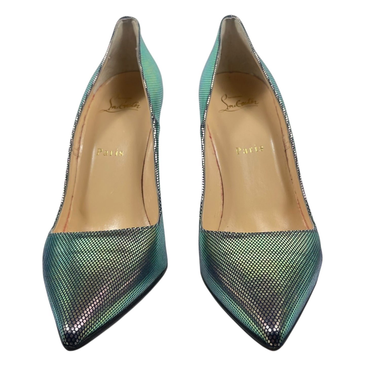 Christian Louboutin Tissu Scarabe So Kate 120 Pump Digitale Size 39