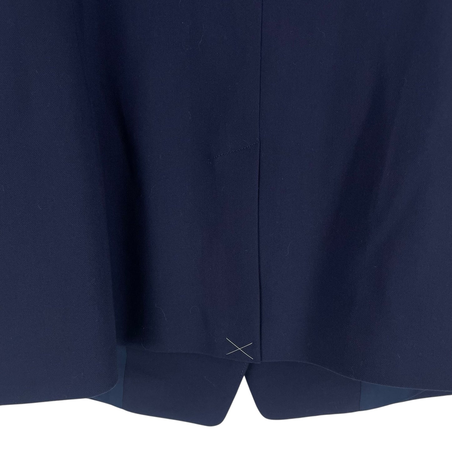 Talbots Tailored Stretch Double Breasted Blazer Jacket Blue Size 14W
