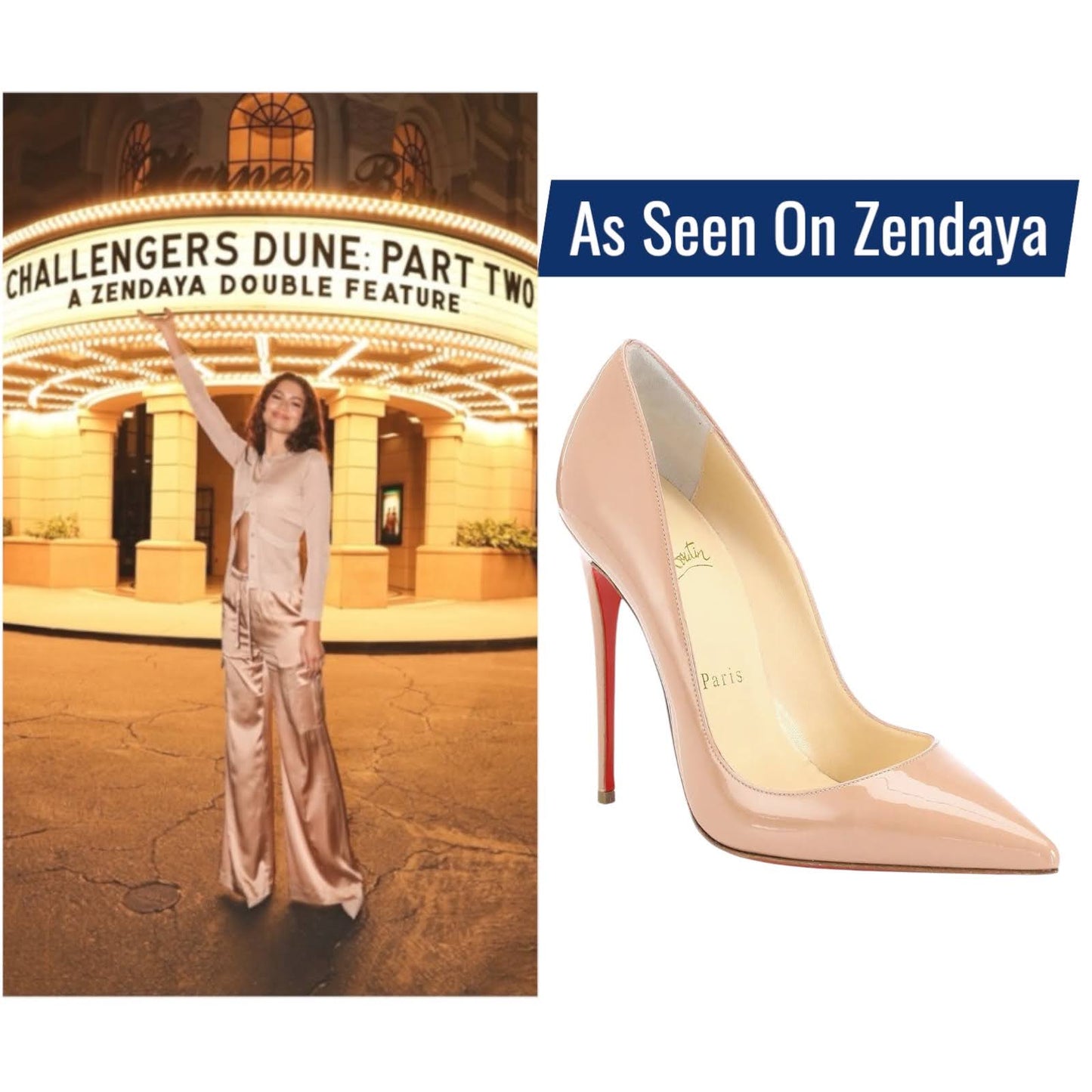 Christian Louboutin So Kate 120mm Patent Leather Pumps Beige Size 37.5