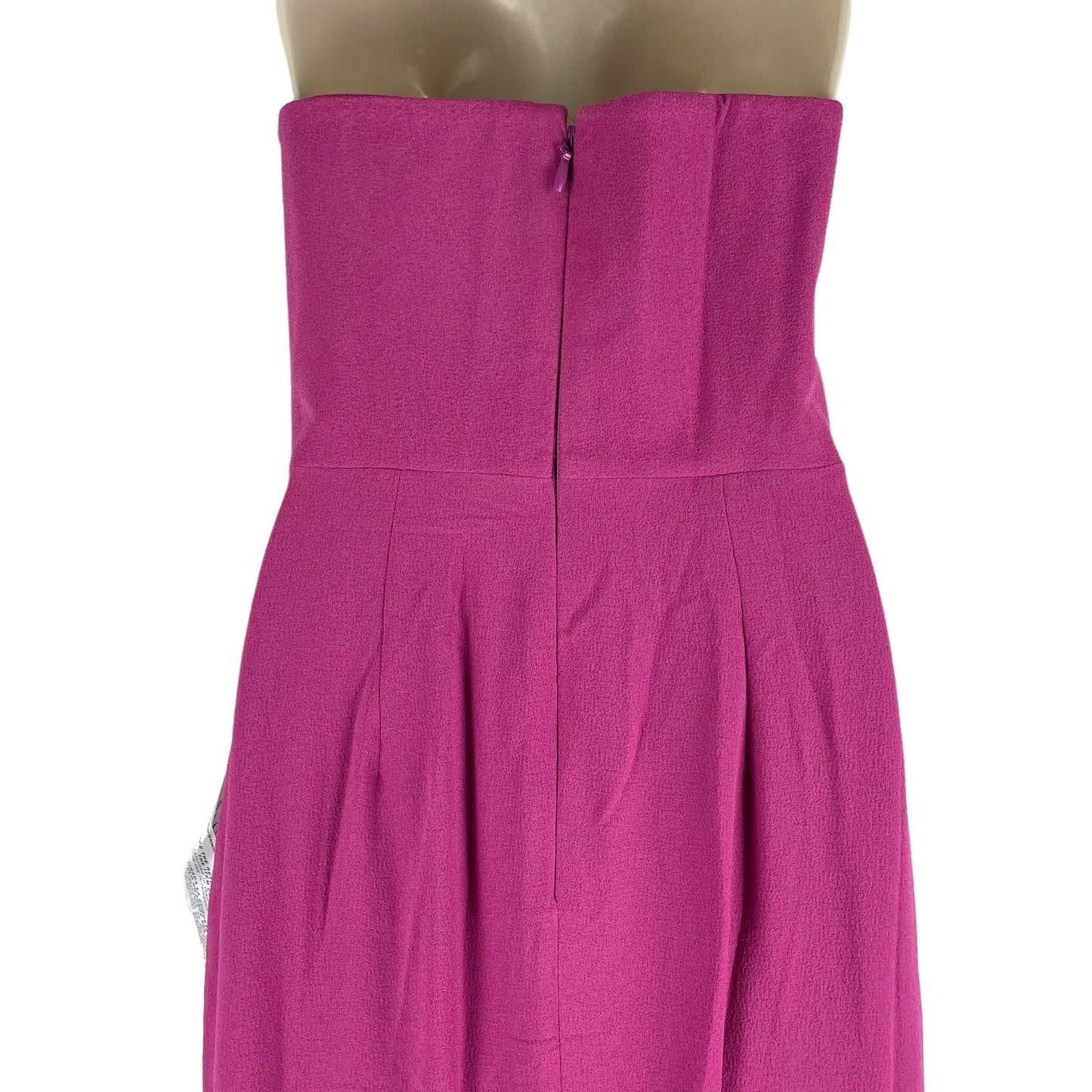 Dress the Population Fernanda Strapless Evening Gown Pink Size S