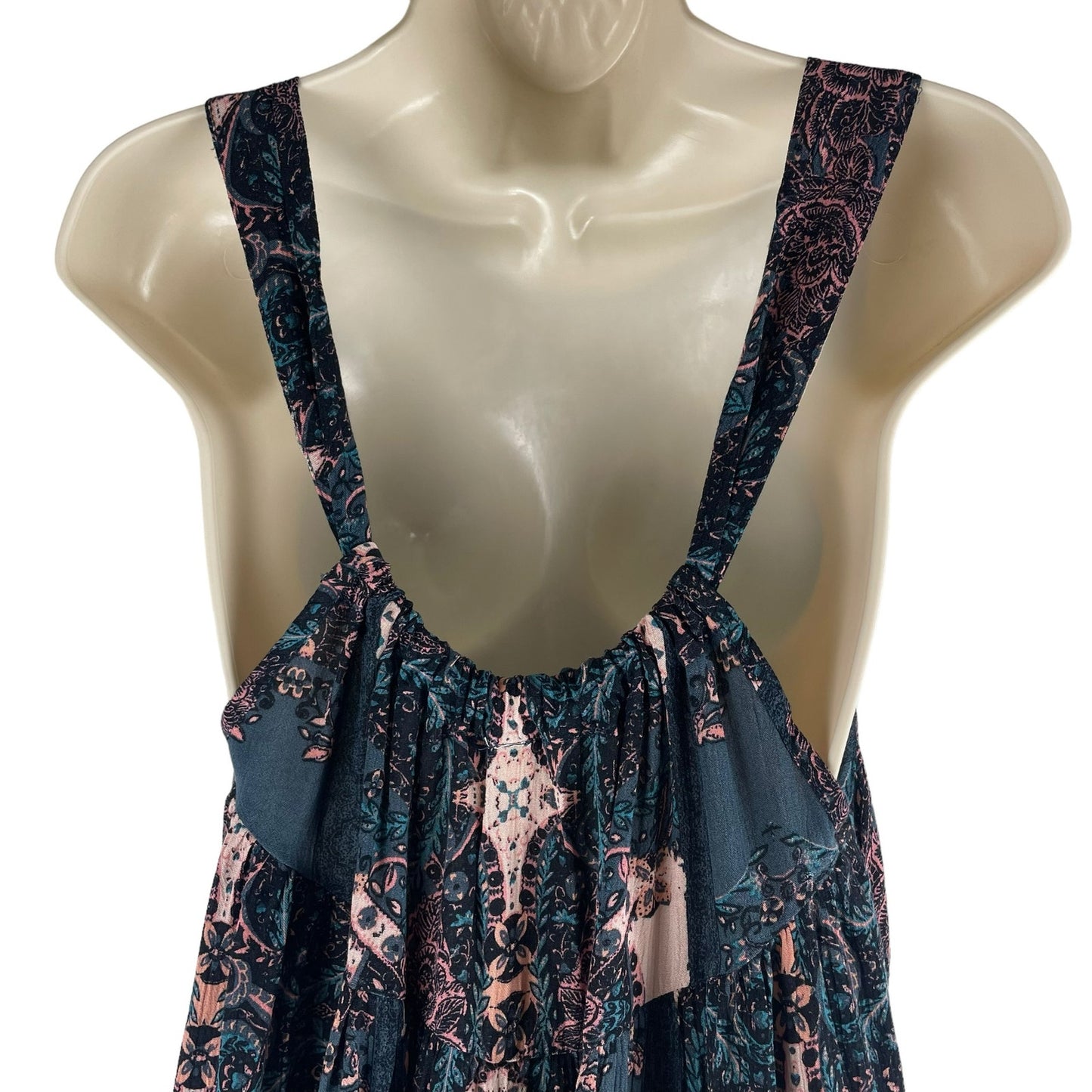 Free People Count Me In Trapeze Mini Dress Black Size XS