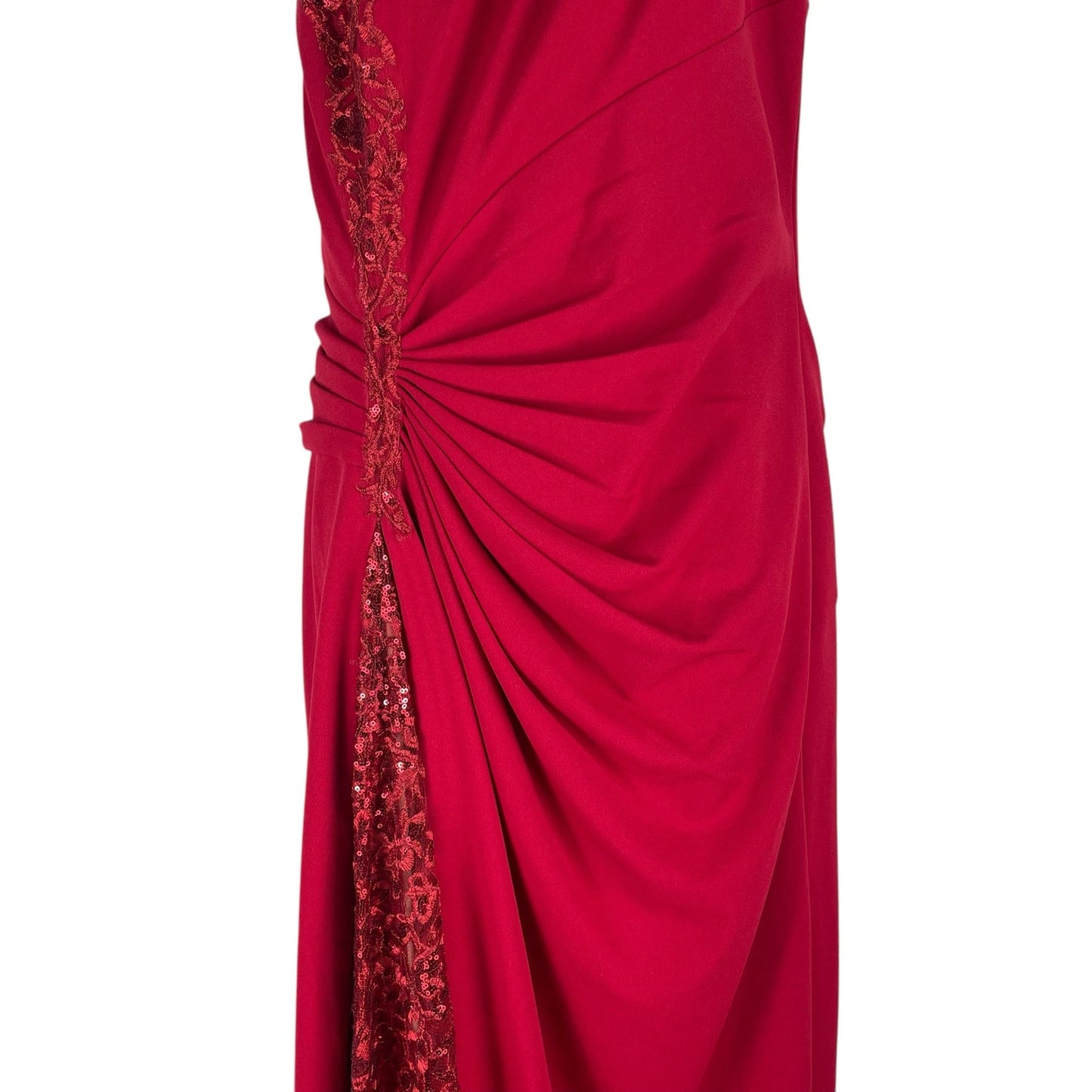 Leono Floral Printed Lace Sheath Dress Size 12