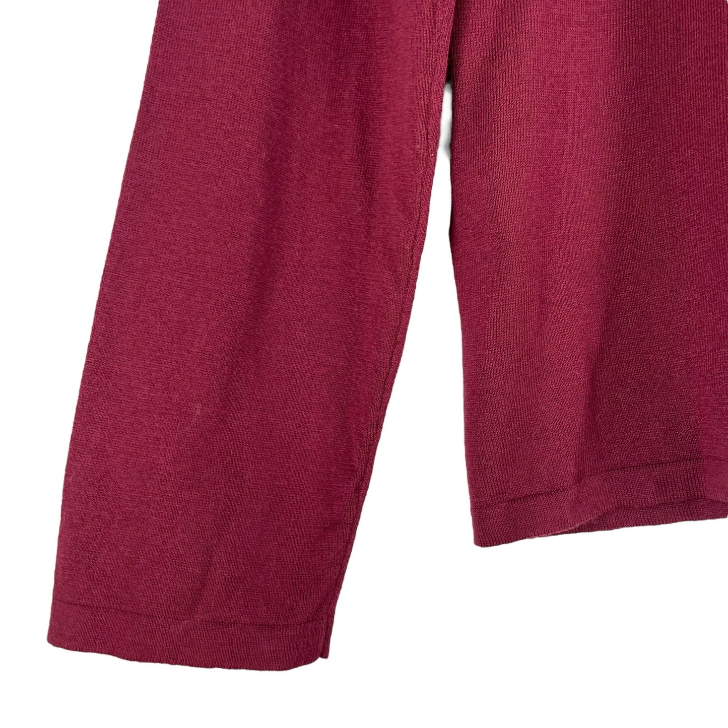 Hugo Boss San Bastio Crew Neck Sweater Silk Blend Red Size S