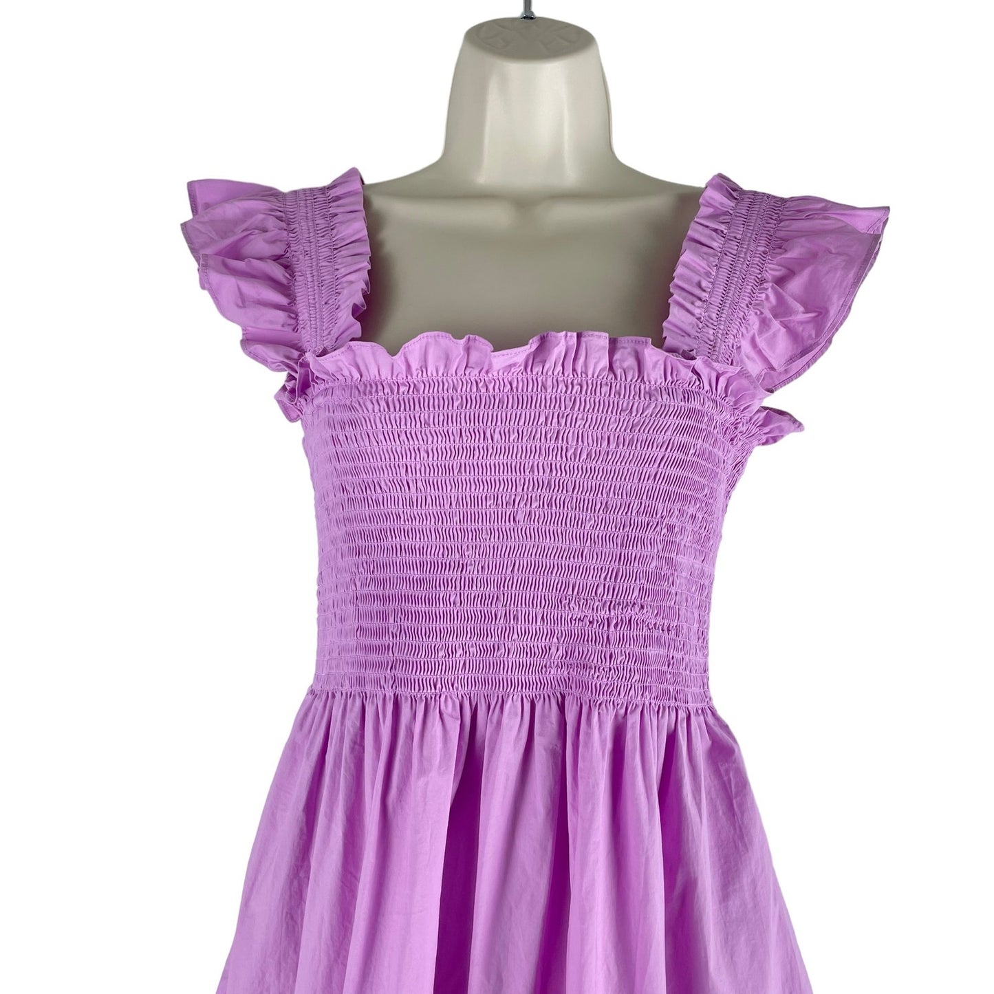 Hill House Home The Elizabeth Nap Dress Mini Dress Lilac Sky Size S