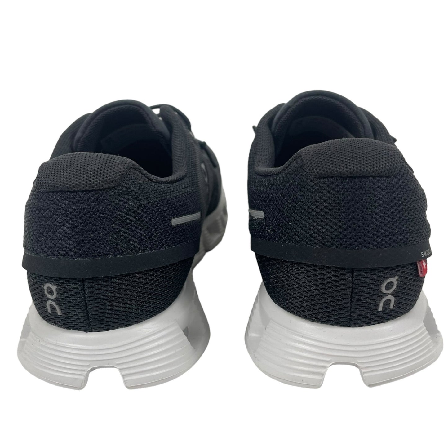 On Cloud 5 Running Shoes Sneakers Black White Women Size 7.5