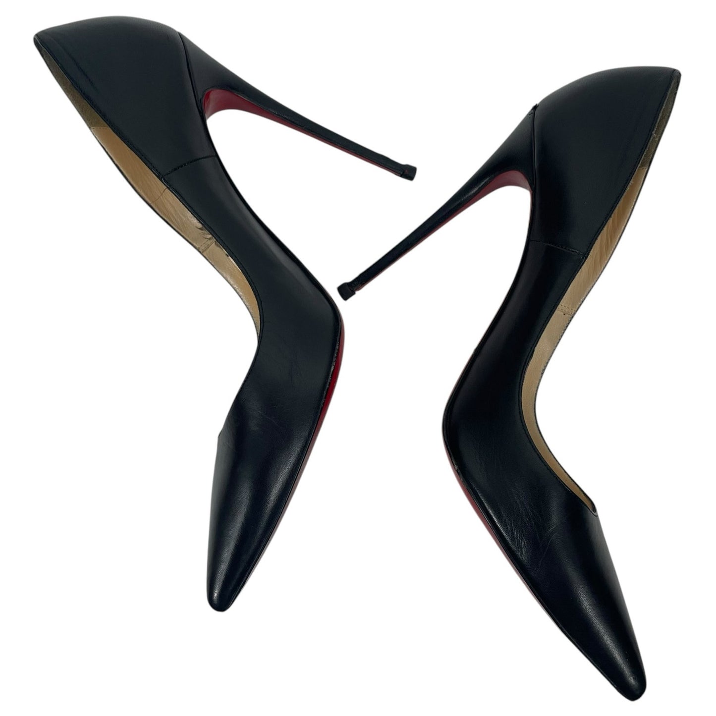 Christian Louboutin So Kate 120 Nappa Leather Pump Black Size 40