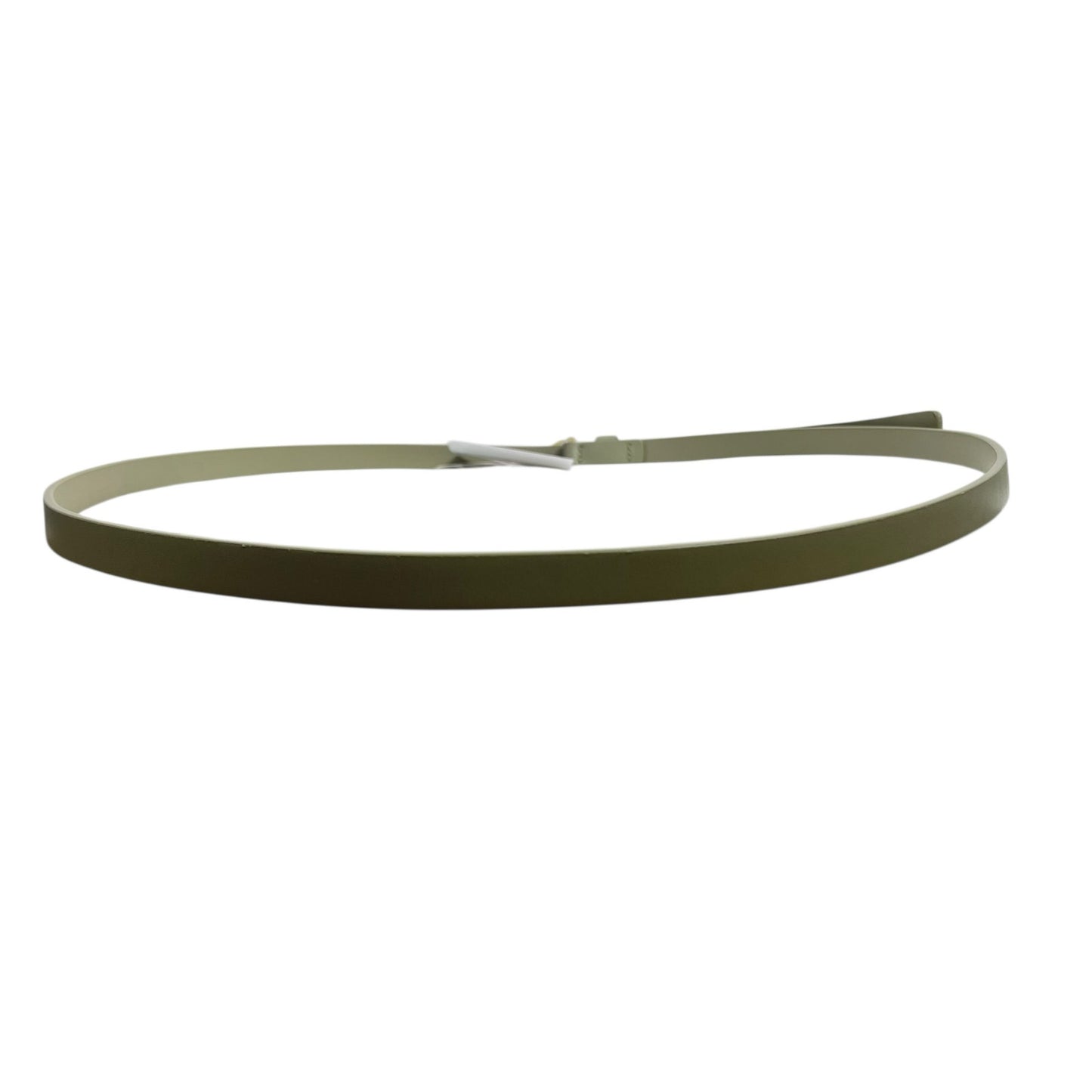 Bottega Veneta Knot Buckle Leather Belt Travertine Green Size 95cm/38