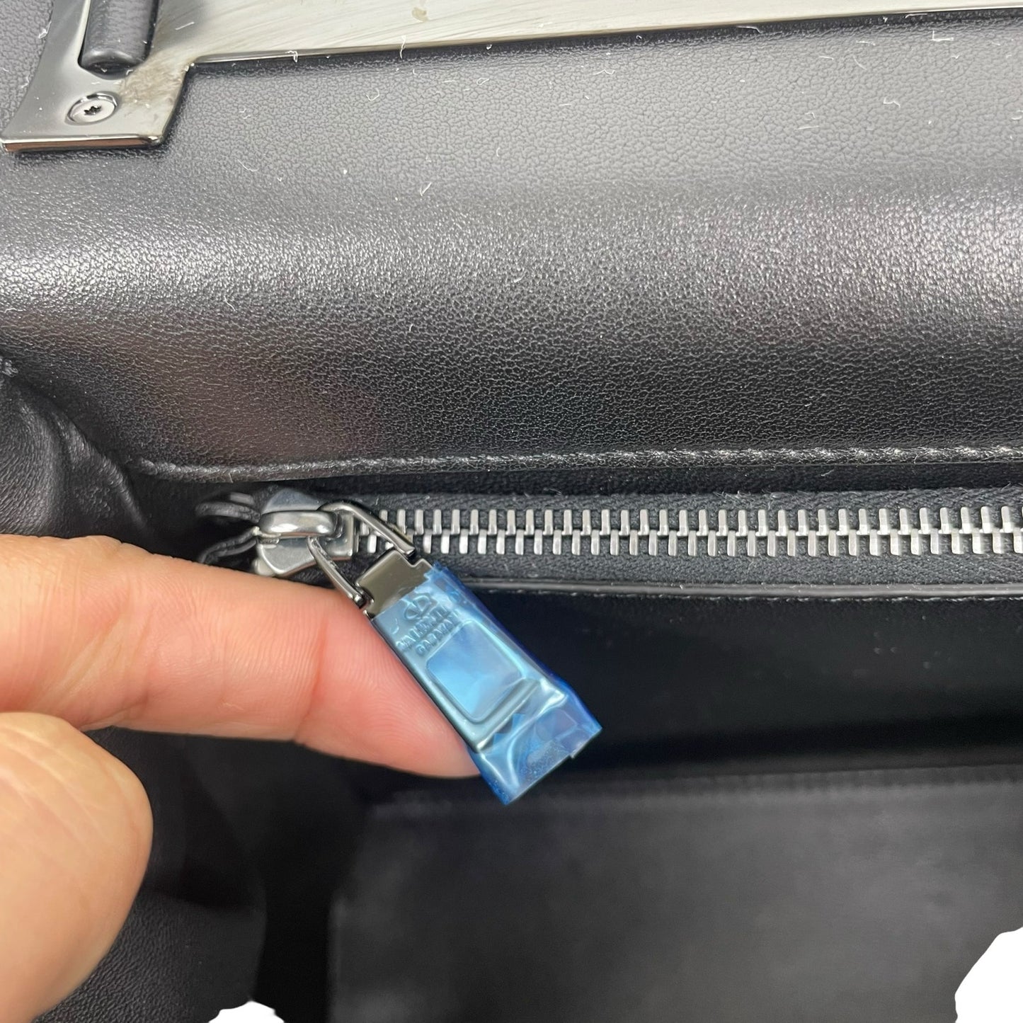 Valentino Garavani One Stud Small Top Handle Leather Flap Bag Black