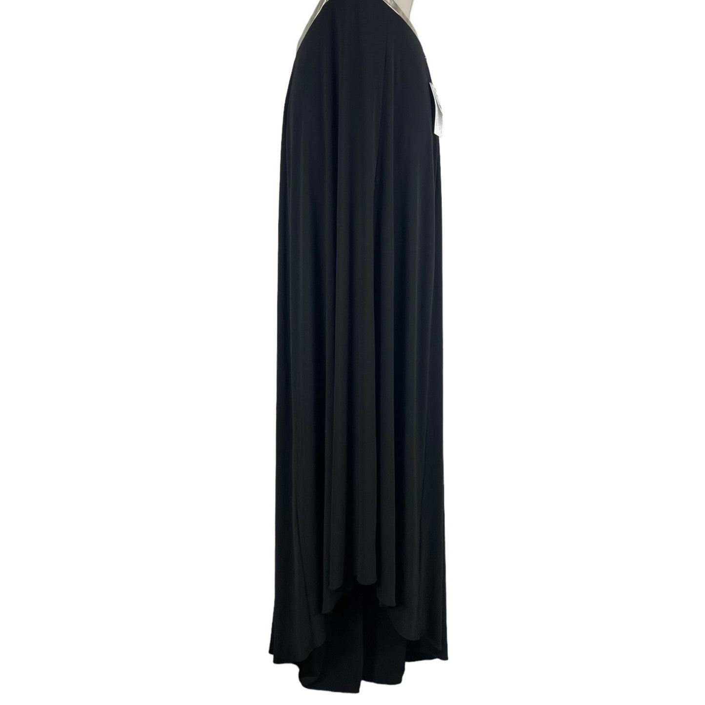 Aidan Mattox Black Cutout Evening Gown Cocktail Dress Size 2