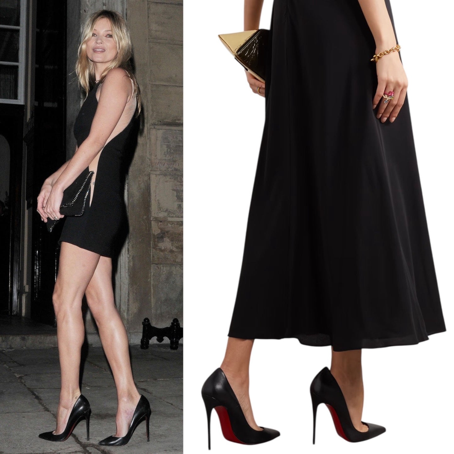 Christian Louboutin So Kate 120 Nappa Leather Pump Black Size 40