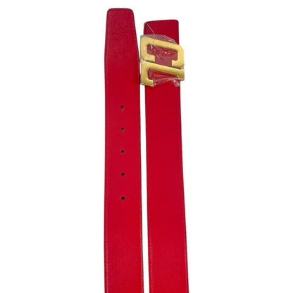 Christian Louboutin Happy Rui Logo Reversible Leather Belt Size 110/44