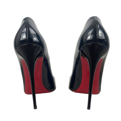 Christian Louboutin So Kate 120mm Patent Leather Pumps Black Size 39.5