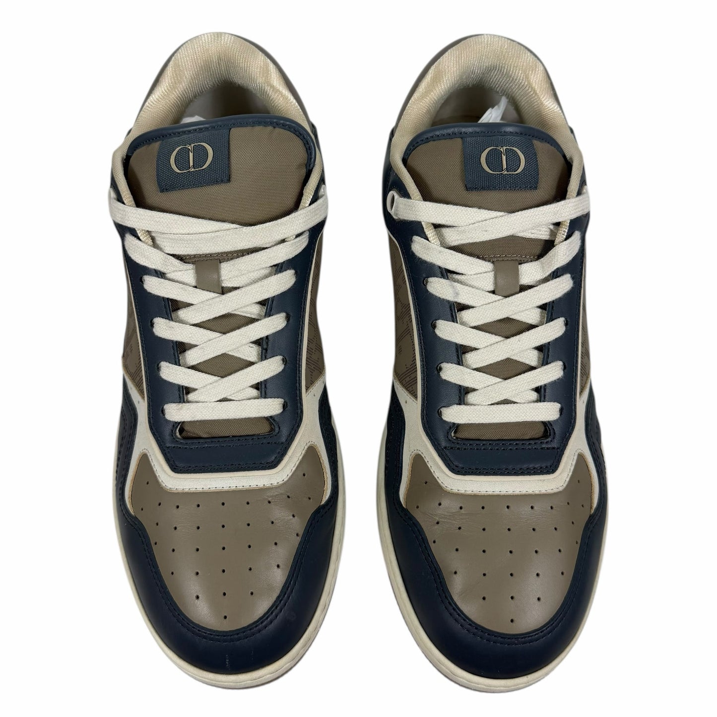 Christian Dior B27 Oblique Galaxy Low Top Sneaker Blue Gray Size 46/ Size 13