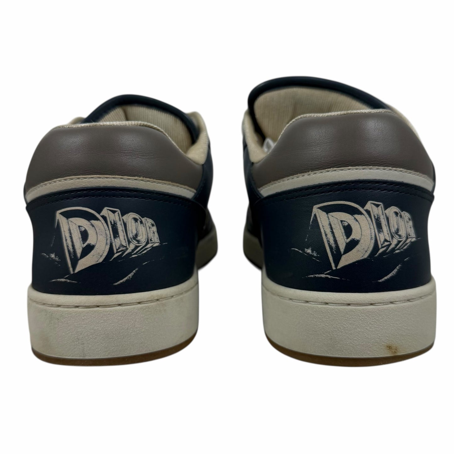 Christian Dior B27 Oblique Galaxy Low Top Sneaker Blue Gray Size 46/ Size 13