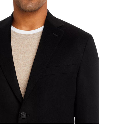 Hugo Boss Cashmere Blazer Sport Jacket One Button Black Size 40R