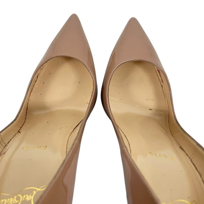 Christian Louboutin So Kate 120mm Patent Leather Pump Blush Size 39