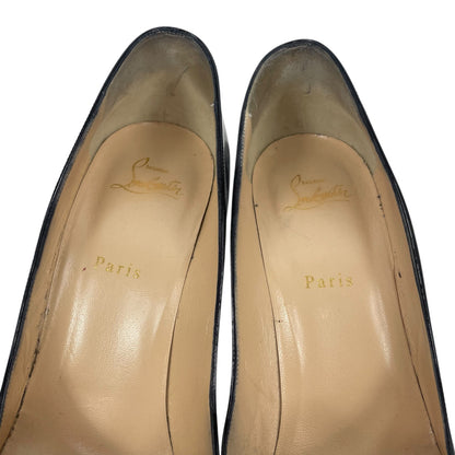 Christian Louboutin Pigalle Follies 100 Patent Leather Pump Black Size 42