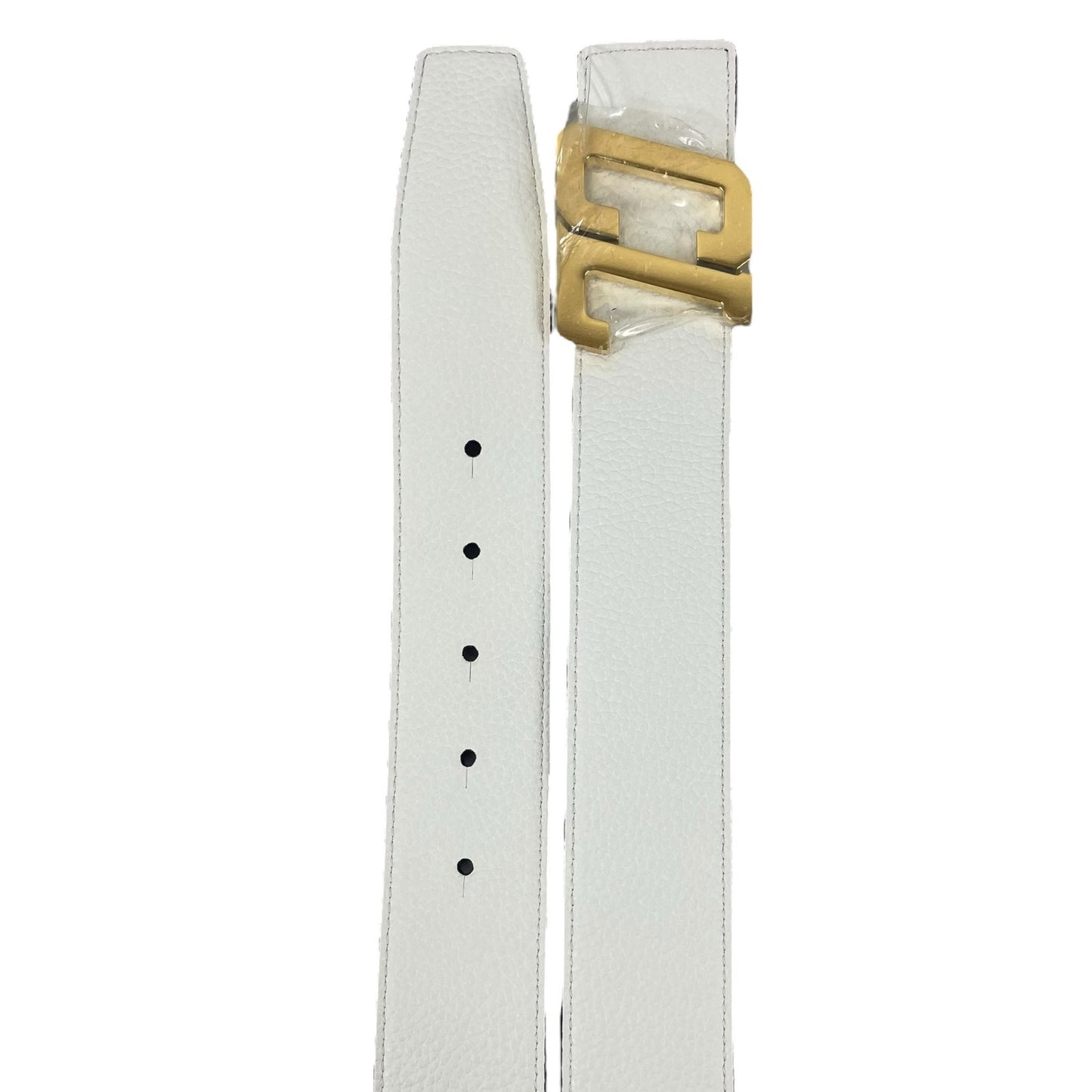 Christian Louboutin Happy Rui Logo Reversible Leather Belt Size 110/44