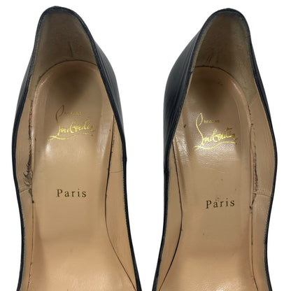 Christian Louboutin So Kate 120 Nappa Leather Pump Black Size 40