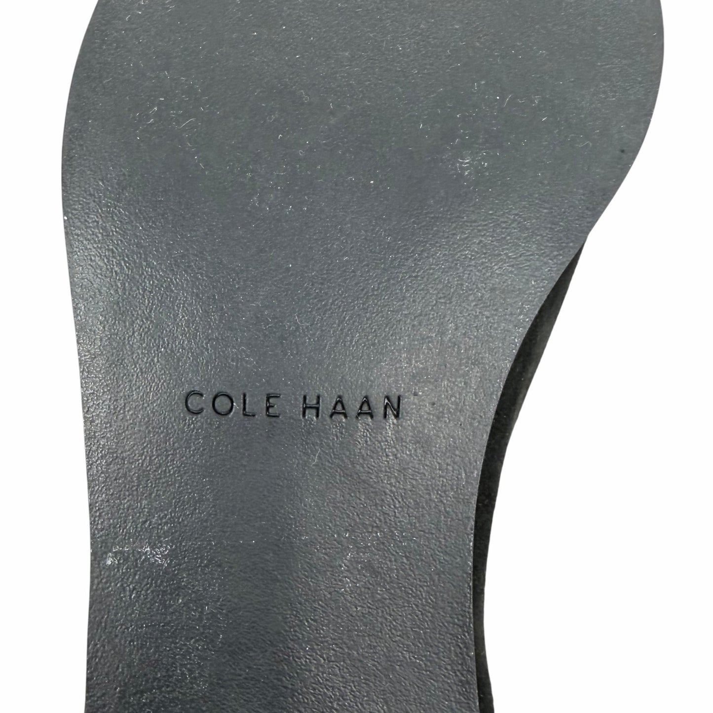 Cole Haan Hara Suede Pointed Toe Chelsea Ankle Boots Black Size 8B