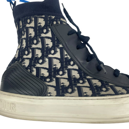 Christian Dior Walk'n'Dior Oblique Technical Sneakers Deep Blue Size 42
