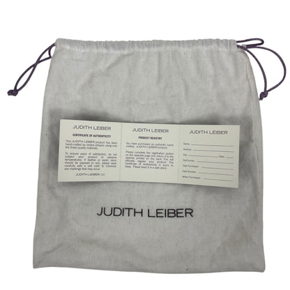 Judith Leiber Crystal Slide Lock Box Minaudiere Clutch Bag Navy Silver