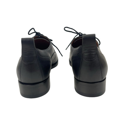 Valentino Garavani Black Derby Divise Leather Shoes Lace Up Size 42/ 9