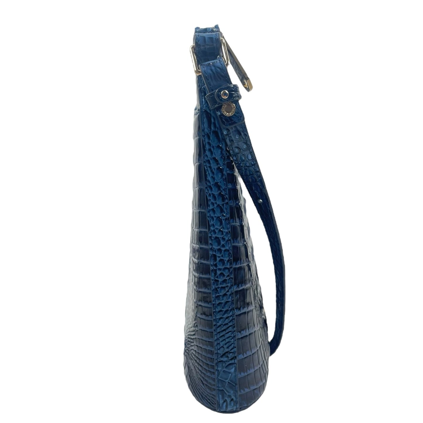 Brahmin Katie Leather Crossbody Bag Maritime Melbourne Croc Embossed