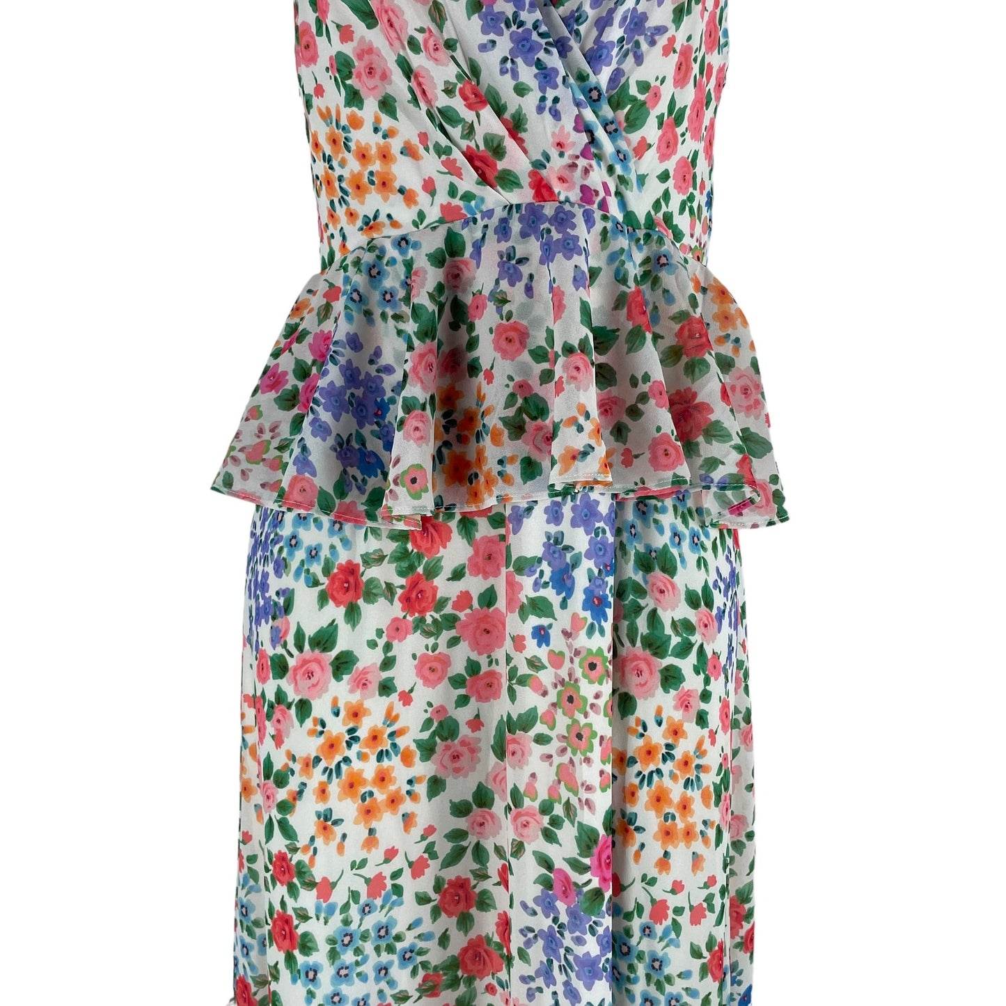 Yumi Kim Kaia Floral Printed Ruffle Maxi Dress Kingston Garden Size 2