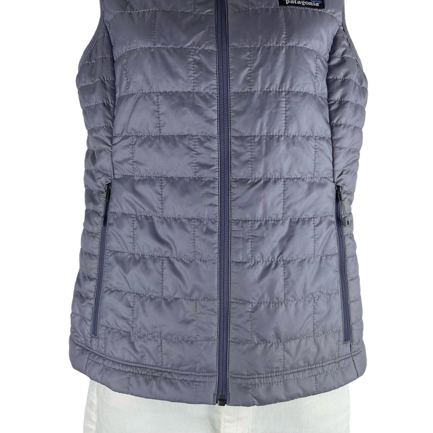 Patagonia Nano Zip Puff Vest Smokey Violet Water Resistant Size XS