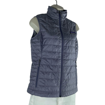 Patagonia Nano Zip Puff Vest Smokey Violet Water Resistant Size XS