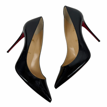 Christian Louboutin So Kate 120 Patent Leather Pump Black Size 41