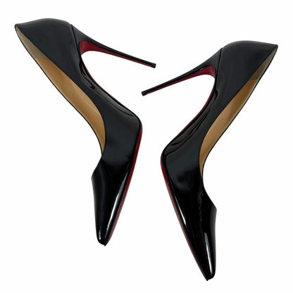 Christian Louboutin So Kate 120 Patent Leather Pump Black Size 41