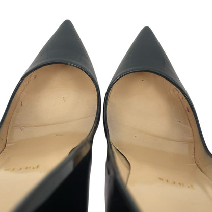 Christian Louboutin So Kate 120mm Patent Leather Pumps Black Size 41