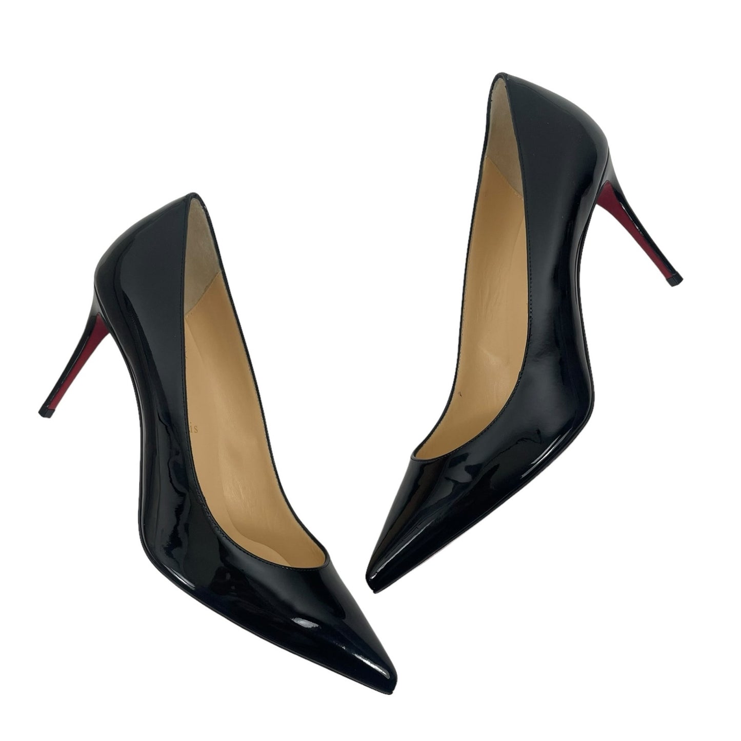 Christian Louboutin So Kate 85mm Patent Leather Pumps Black Size 38.5