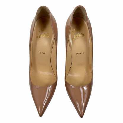 Christian Louboutin So Kate 120mm Patent Leather Pump Blush Size 37.5