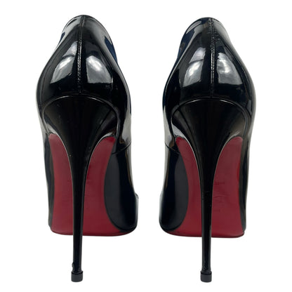 Christian Louboutin So Kate 120 Patent Leather Pumps Black Size 37