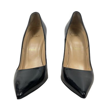 Christian Louboutin So Kate 120mm Patent Leather Pumps Black Size 39.5