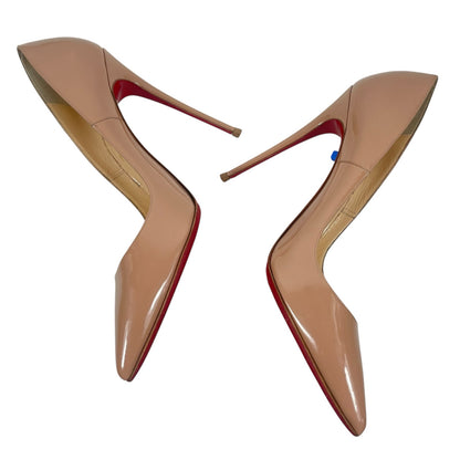 Christian Louboutin So Kate 120mm Patent Leather Pump Blush Size 39