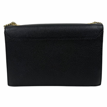REISS Coleville Small Leather Crossbody Bag Convertible Shoulder Bag Black