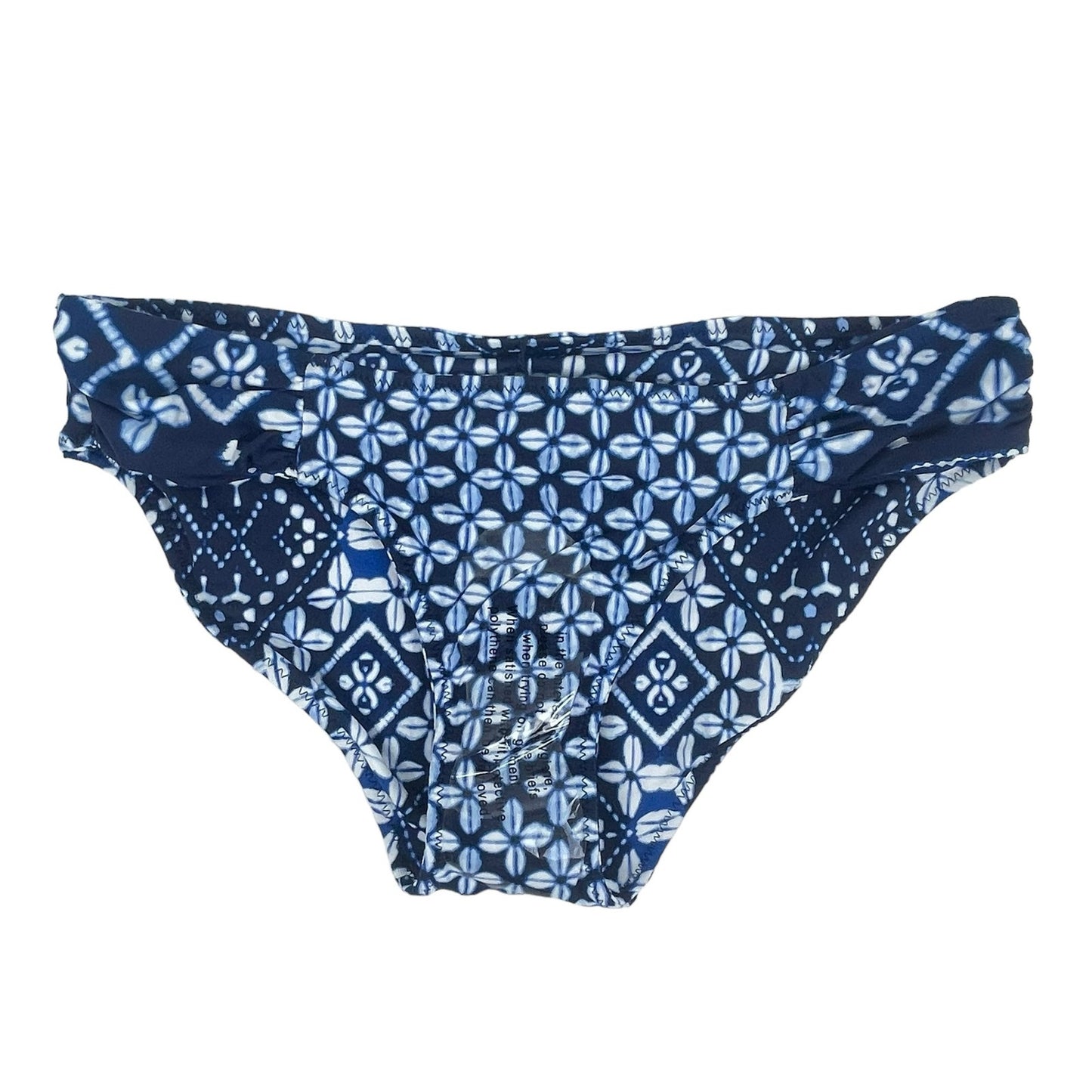 Tommy Bahama Cowrie Reversible Bikini Bottom Mare Blue Size XS