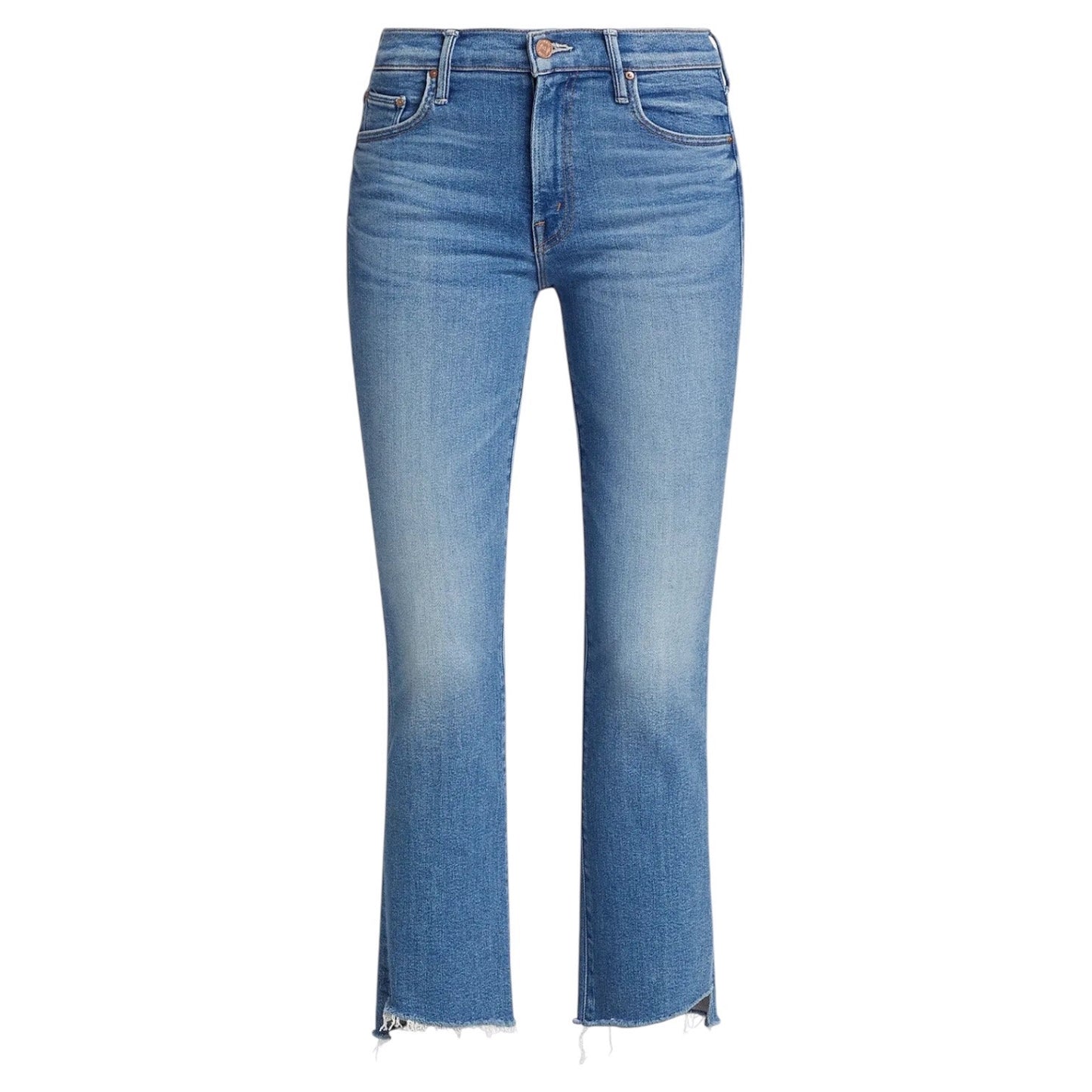 Mother The Insider Crop Jeans Step Fray Hem Limited Edition Wash Size 26